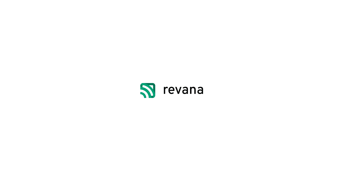 Revana source visual with brand mark